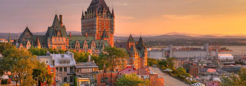 Frontenac Castle in Quebec City